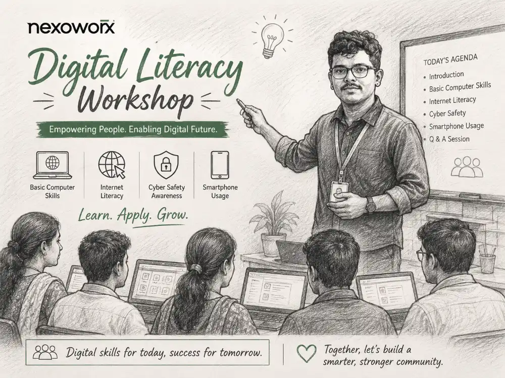 Digital literacy workshop